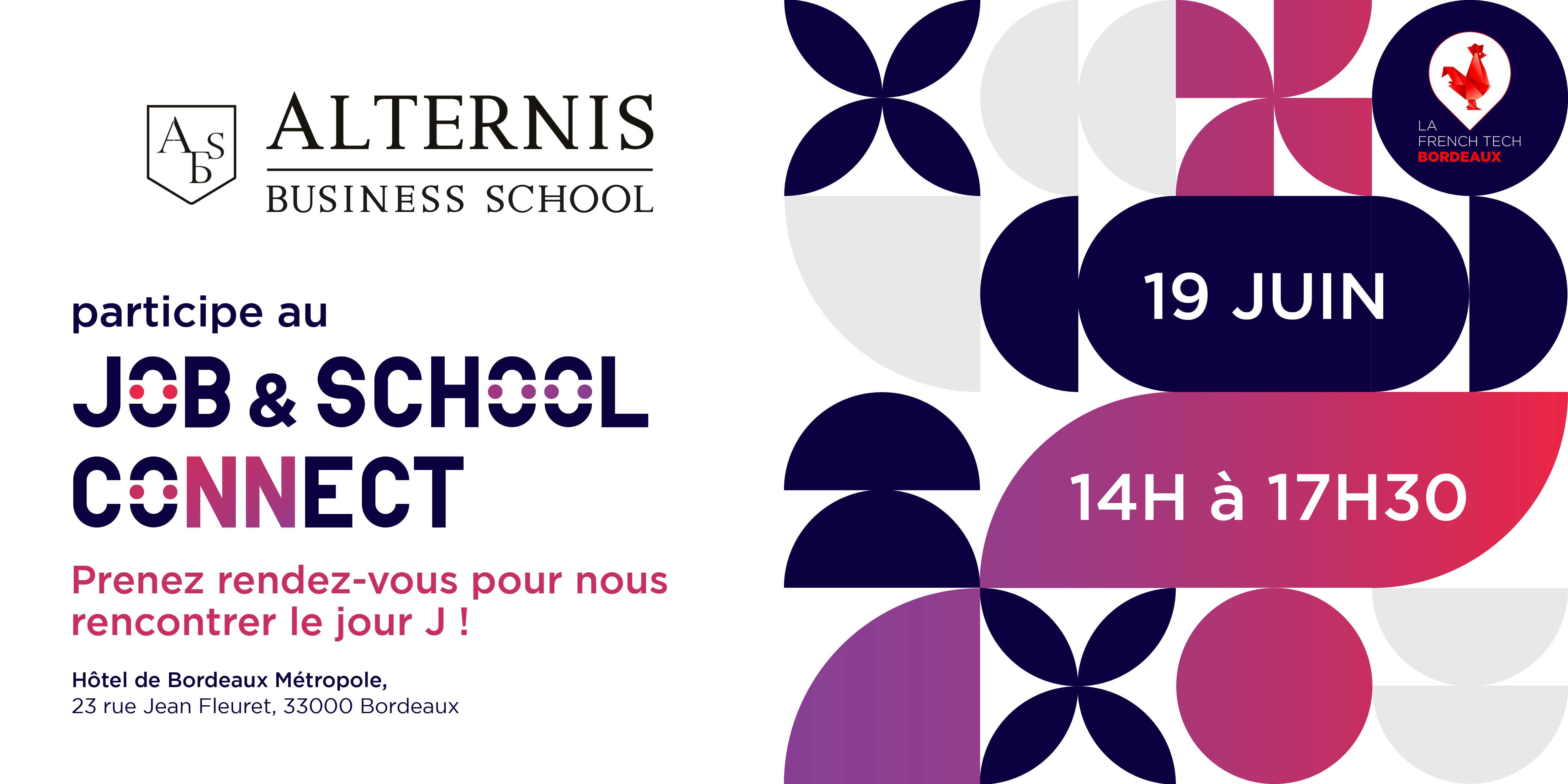 ALTERNIS BS x LA FRENCH TECH ! Rendez-vous pour le Job & School Connect 