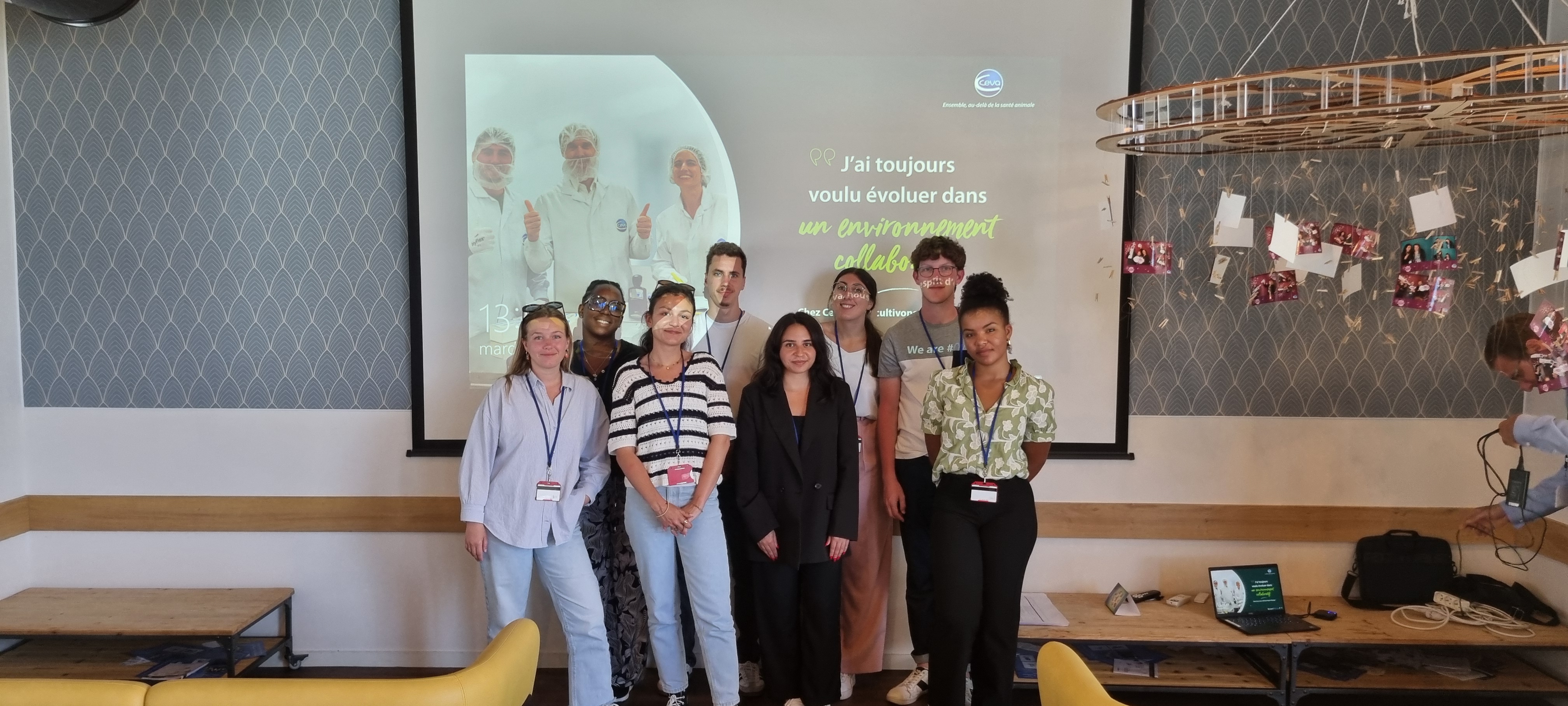 Les MBA 1 EXPERT RH d'ALTERNIS BUSINESS SCHOOL en immersion chez CEVA SANTÉ