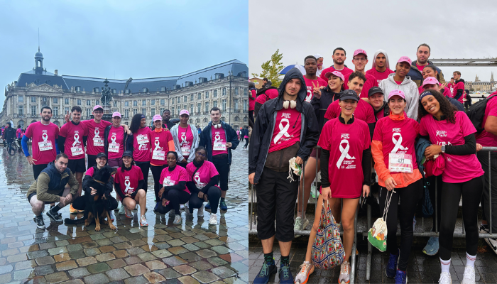 Plus que des coureurs, des ambassadeurs : Alternis Business School engagée pour le Challenge du Ruban Rose